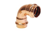 Copper Press Water Elbow 15mm x 90° F/F