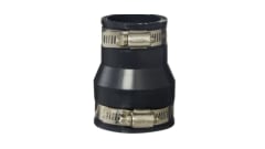 Flexible Rubber Repair Coupling Reducing PVC-PVC