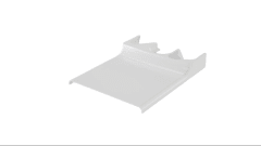 Caroma Trident Link Piece White (215209W)
