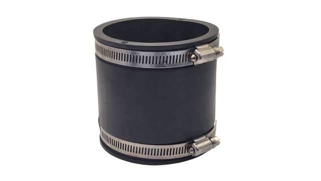 Flexible Rubber Repair Coupling PVC-PVC
