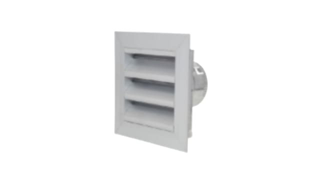 Aluminium Weatherproof Louvre Bal Vent 100mm