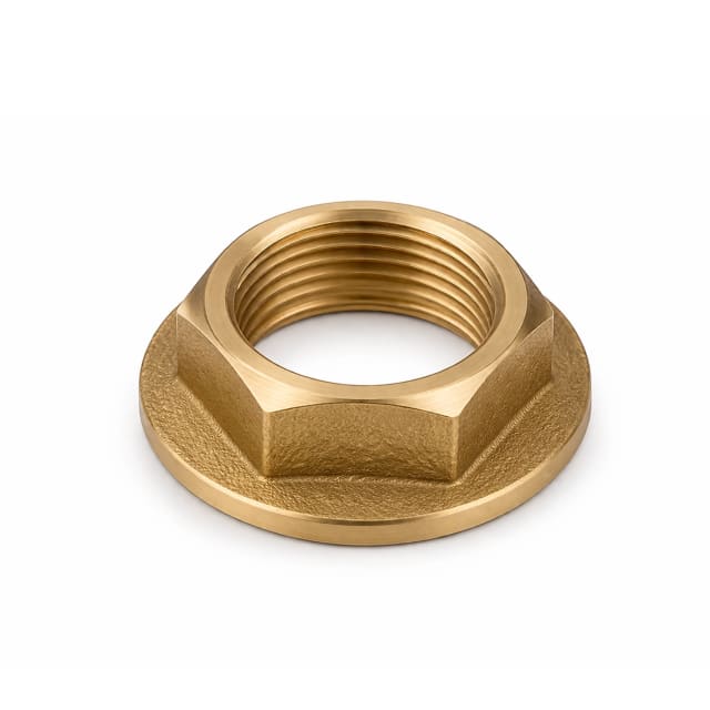 Brass Flanged Locknut