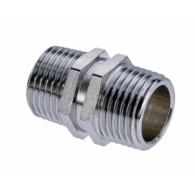 Brass Hex Nipple C/P