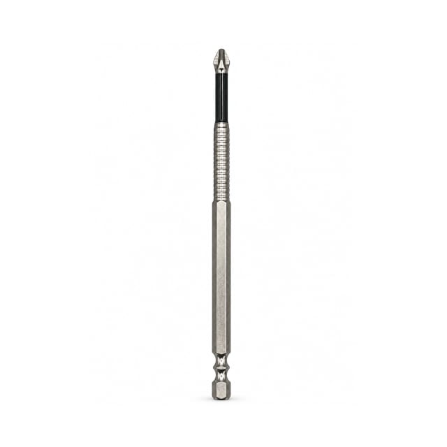 Maible PH2 150mm Phillips screwdriver bit with a black shaft and silver hex shank on a white background