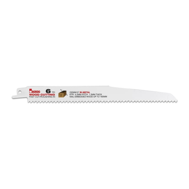 Reciprocating Saw Blade 230mm 6TPI