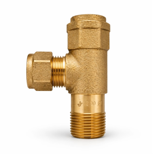 Copper Comp Elbow 20MI x 15C Insulated W/Filter