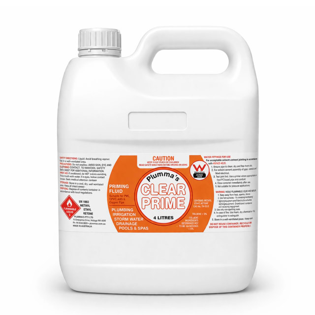 Clear Priming Fluid 4L
