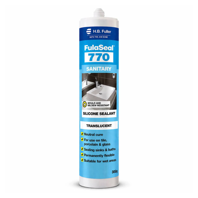 Silicone 770 Sanitary HB Fuller 300g Clear (10 Box