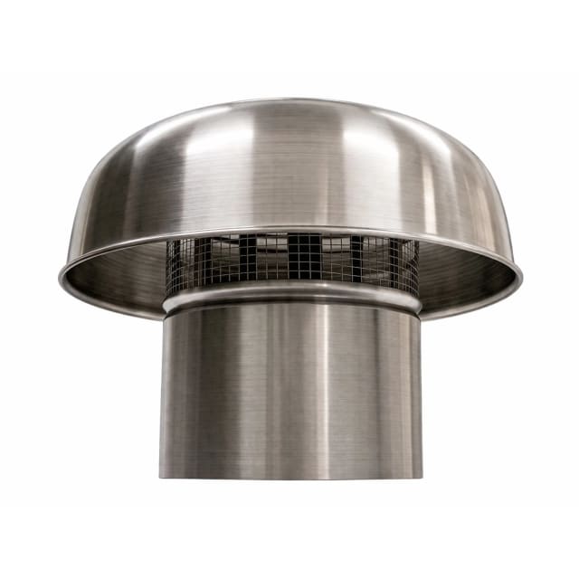 Aluminium Mushroom Vent Cowl 125mm (with BAL Mesh)