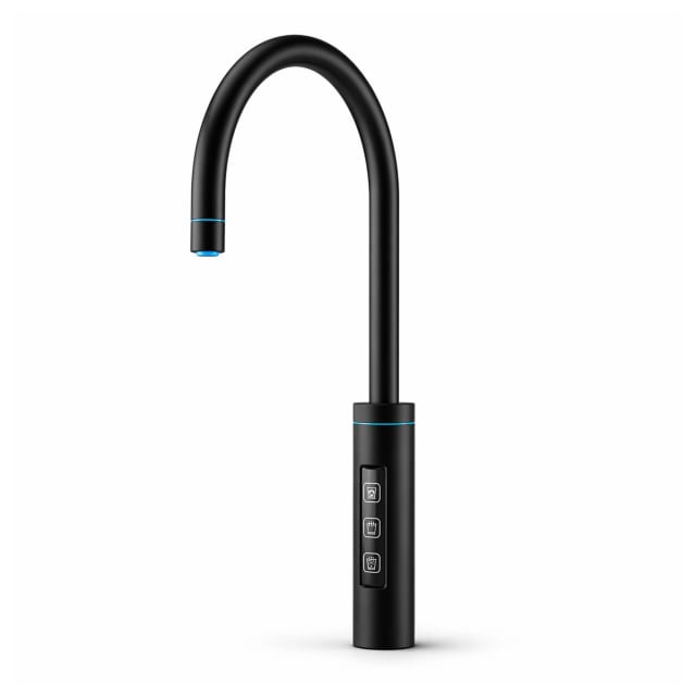 Soda Tap 3 in 1 Gooseneck Black