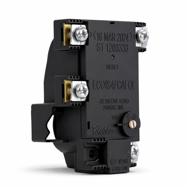 Thermostat Range 60C-70C Black Dial