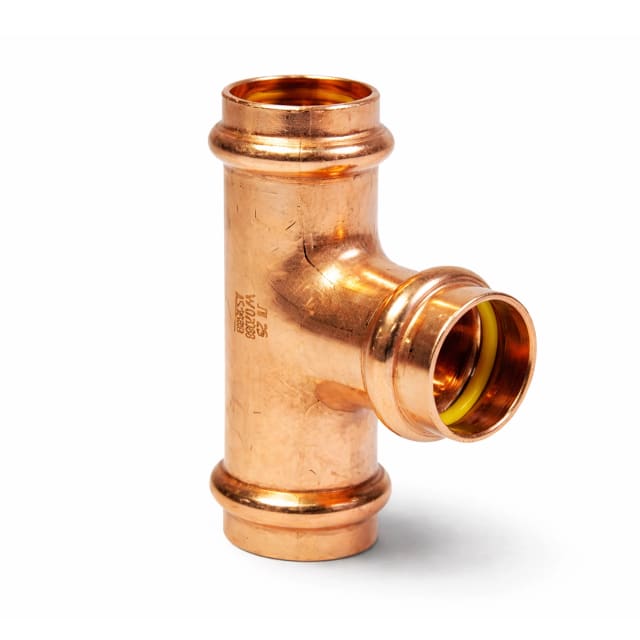 Copper Press Gas Tee 15mm