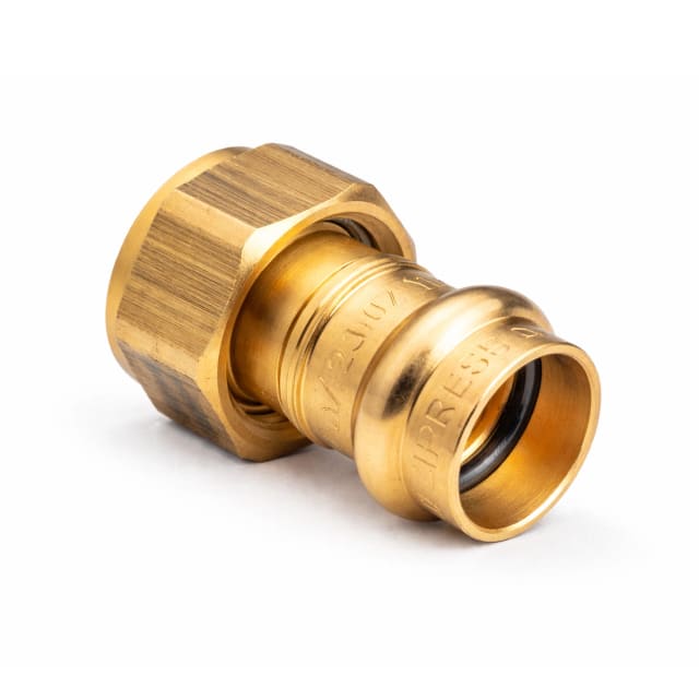 Copper Press Water Union Loose Nut Compression