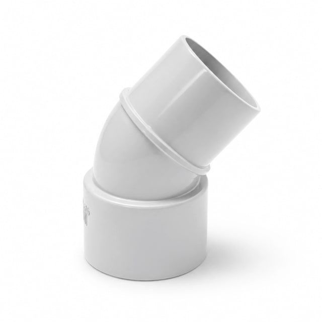 DWV Bend Socket to Inpipe 45°