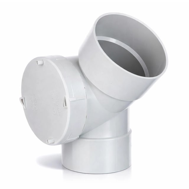 DWV Bend 100 X 45° Side Access Bend