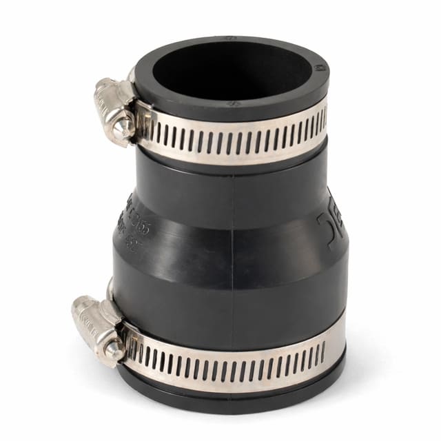Flexible Rubber Repair Coupling Reducing PVC-PVC