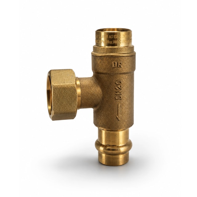 PRV R/A Pressure Reduction Valve 20mm Press (Loose Nut)