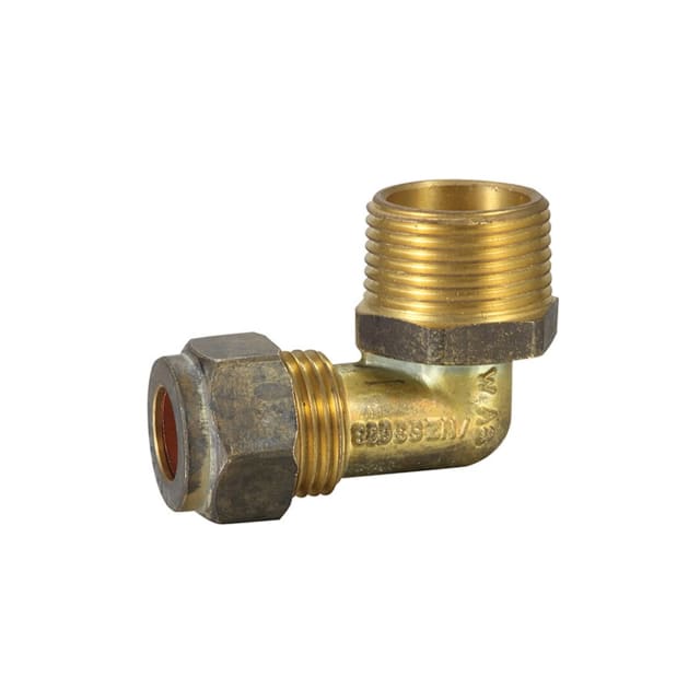 Copper Compression Elbow Insulated