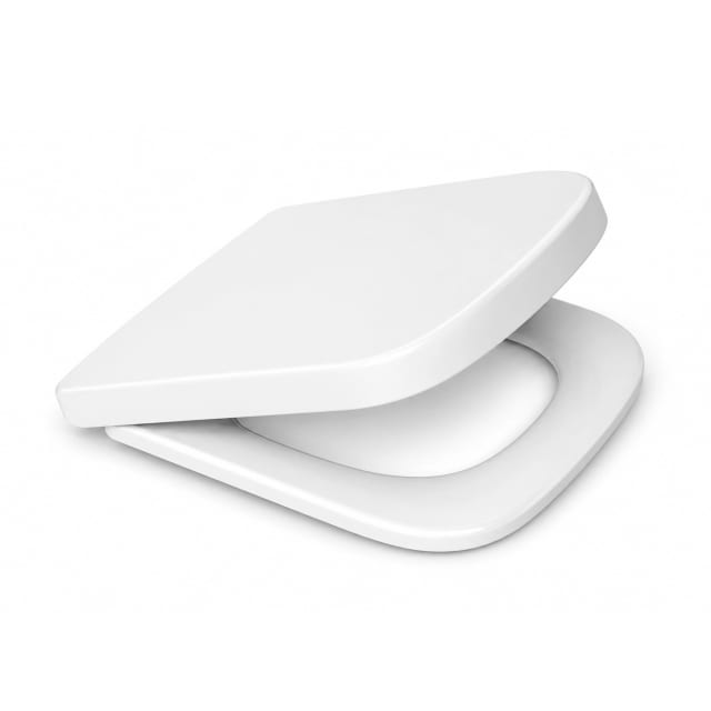 Caroma Cube Soft Close Seat - White with GermGard� (300024W)