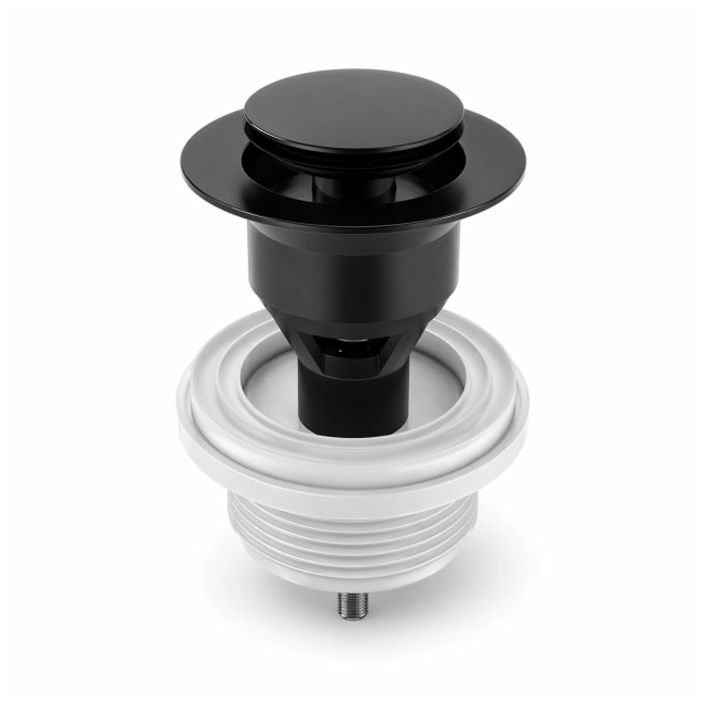 Caroma Plug & Waste Pop Up 40mm Satin Black (687329BL)