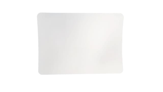 Cover Plate White Plastic 300mm x 210mm Patch ADHESIVE