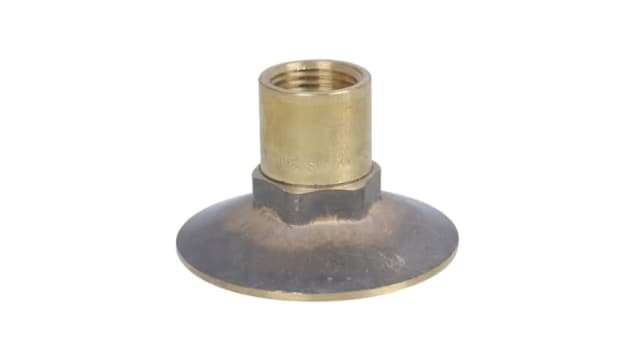 Brass Flanged Bib Extension 15mm x 50mm