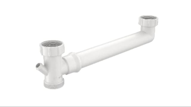 Caroma Double Bowl Connector 50mm x 400mm
