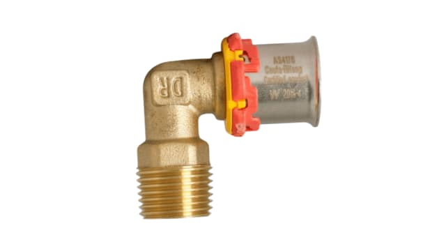 WaterPex Leak Detection Male Elbow