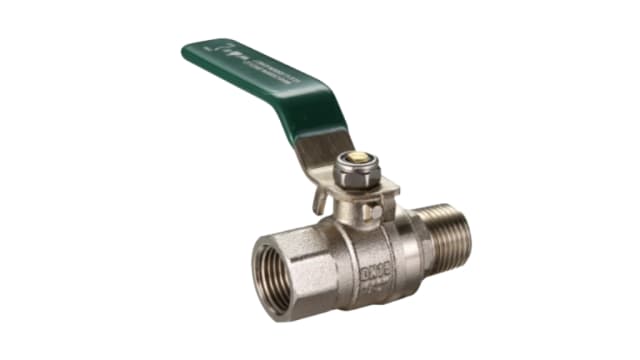 Ball Valve M+F Green Handle Dual Approved 32mm