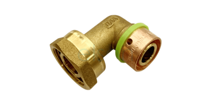 EPS Crimp Lead Free No.63 Loose Nut Elbow