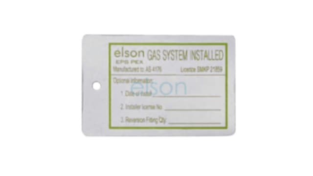 EPS Lead Free ID Tag For Gas
