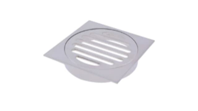Floor Waste Square 100mm C/P