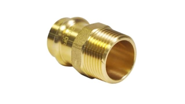 Copper Press Water Adaptor 15mm x 15MI
