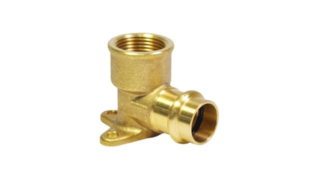 Copper Press Water Lugged Elbow 15BP