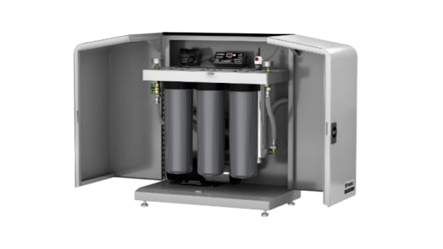 Puretec Hybrid P6 Gull Wing Cabinet Triple Filter & UV System 86LPM Grundfos Pump Incl