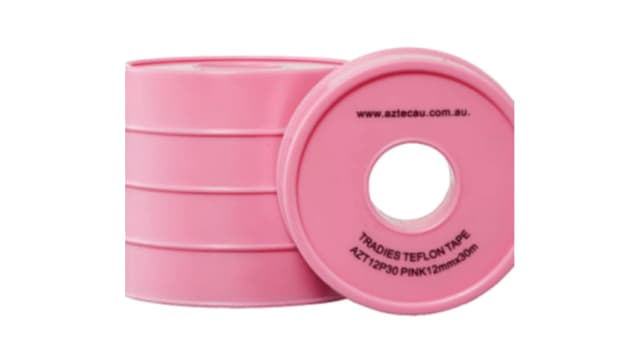 Teflon Tape Pink 12x30m | Beyond Beyond Plumbing Supplies