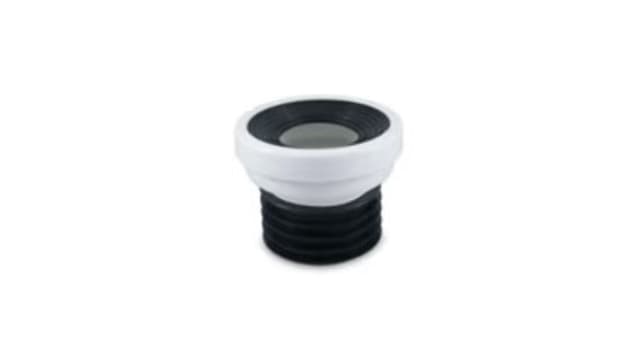 Pan Collar Flexi Fin Straight 100mm