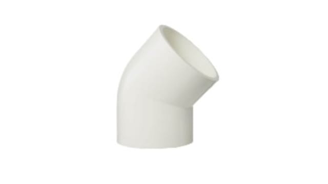 Elbow Cat10 PVC Pressure 45°