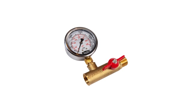 Rough-In Test Kit with LF Gauge