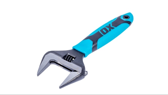 OX Ultra Wide Jaw Adjustable Wrench