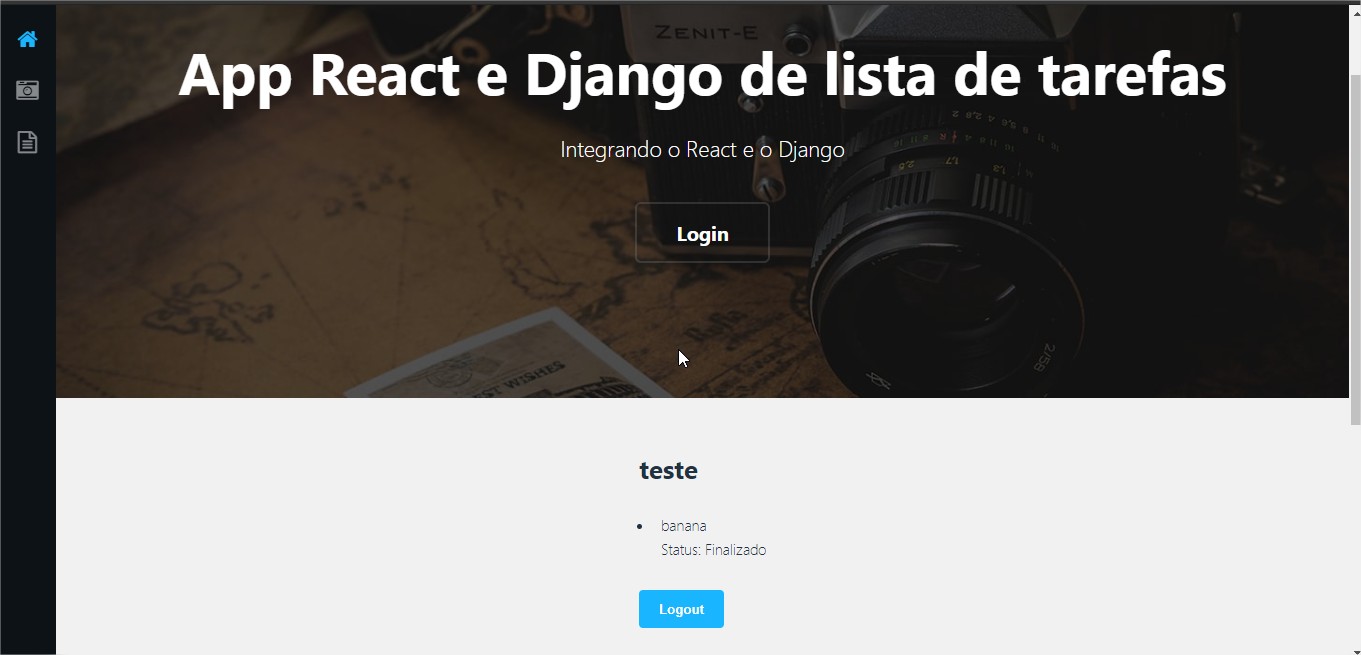 blog Django & React