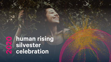 human rising silvester celebration 2020