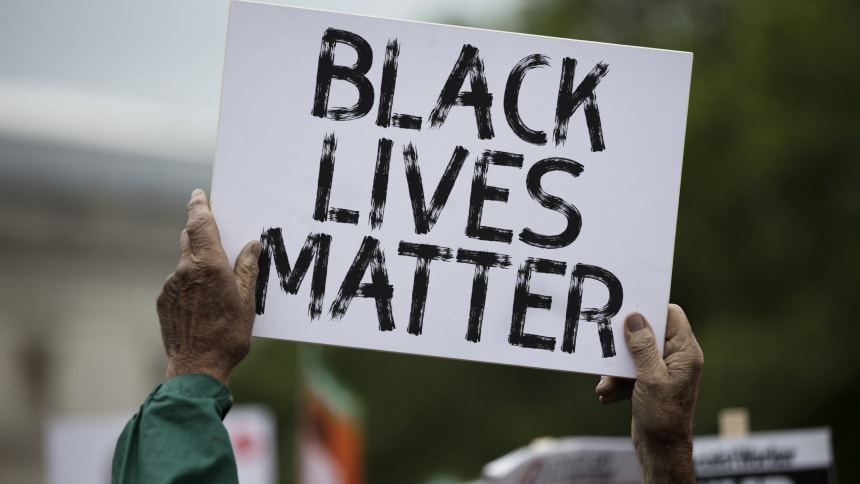 Black Lives Matter Sign