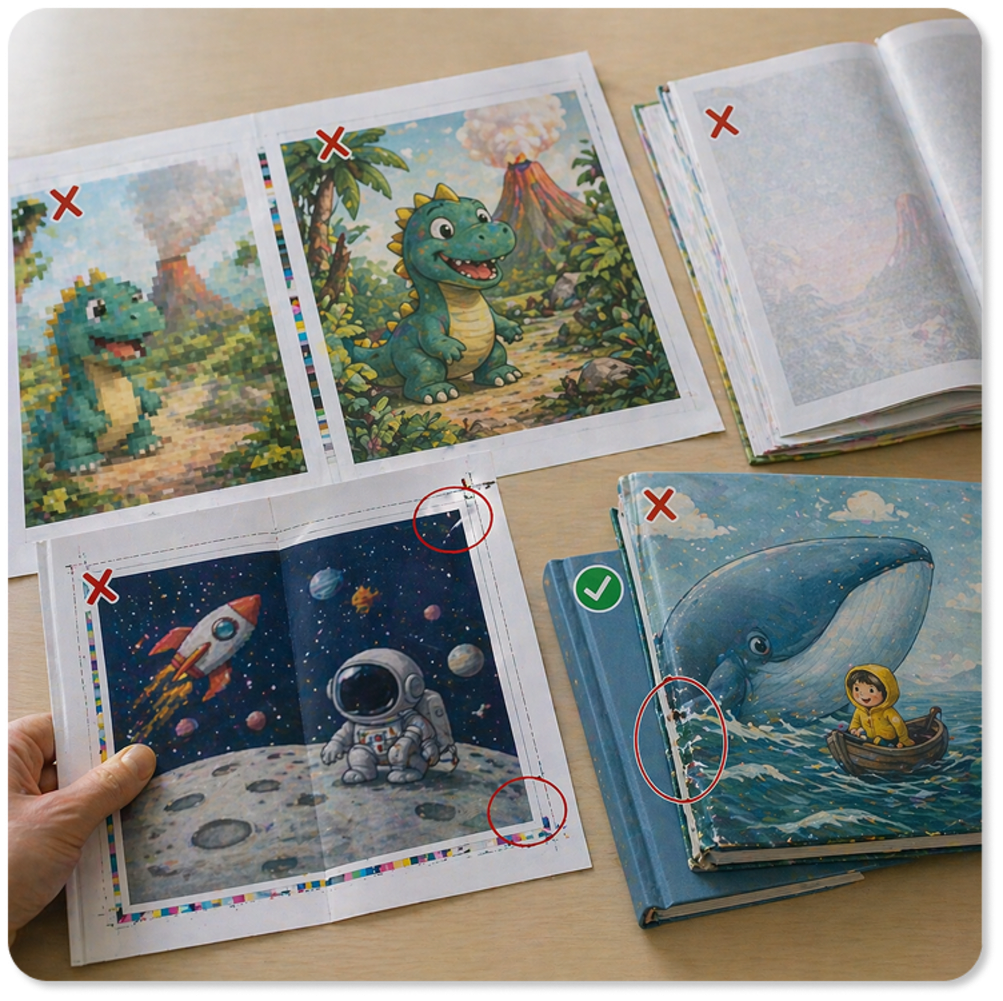 Common Mistakes in Children’s Book Printing