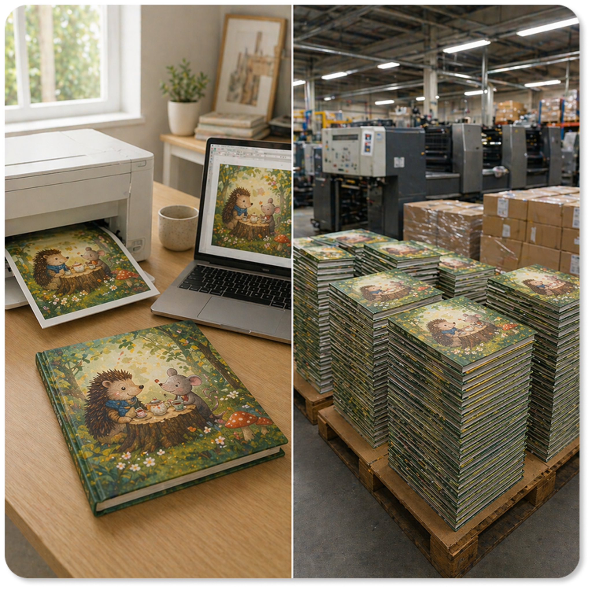 Print-on-Demand vs Bulk Printing for Children’s Books