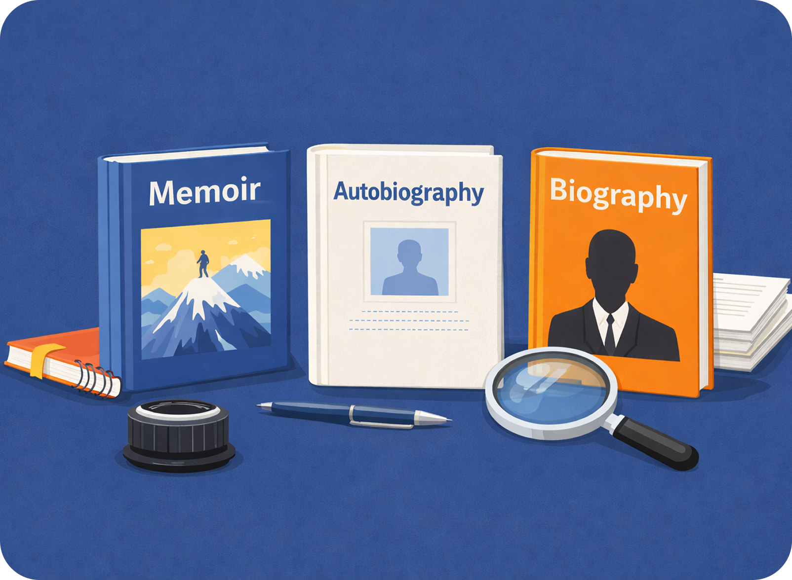 Self-Publishing Nonfiction: What is the Difference Between Memoir, Biography, and Autobiography?