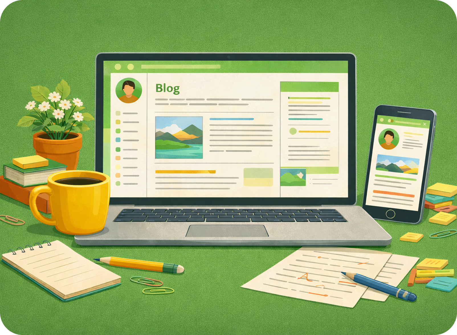 How to Create a Blog and Author Website to Build Your Audience