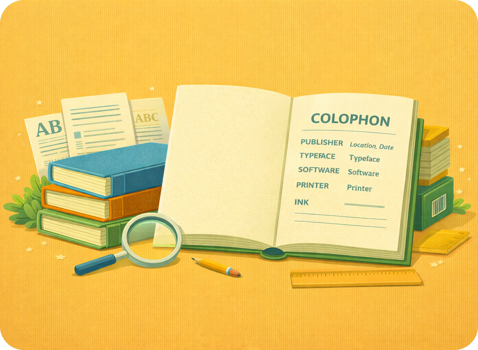 Why You Should Include a Colophon in Your Book