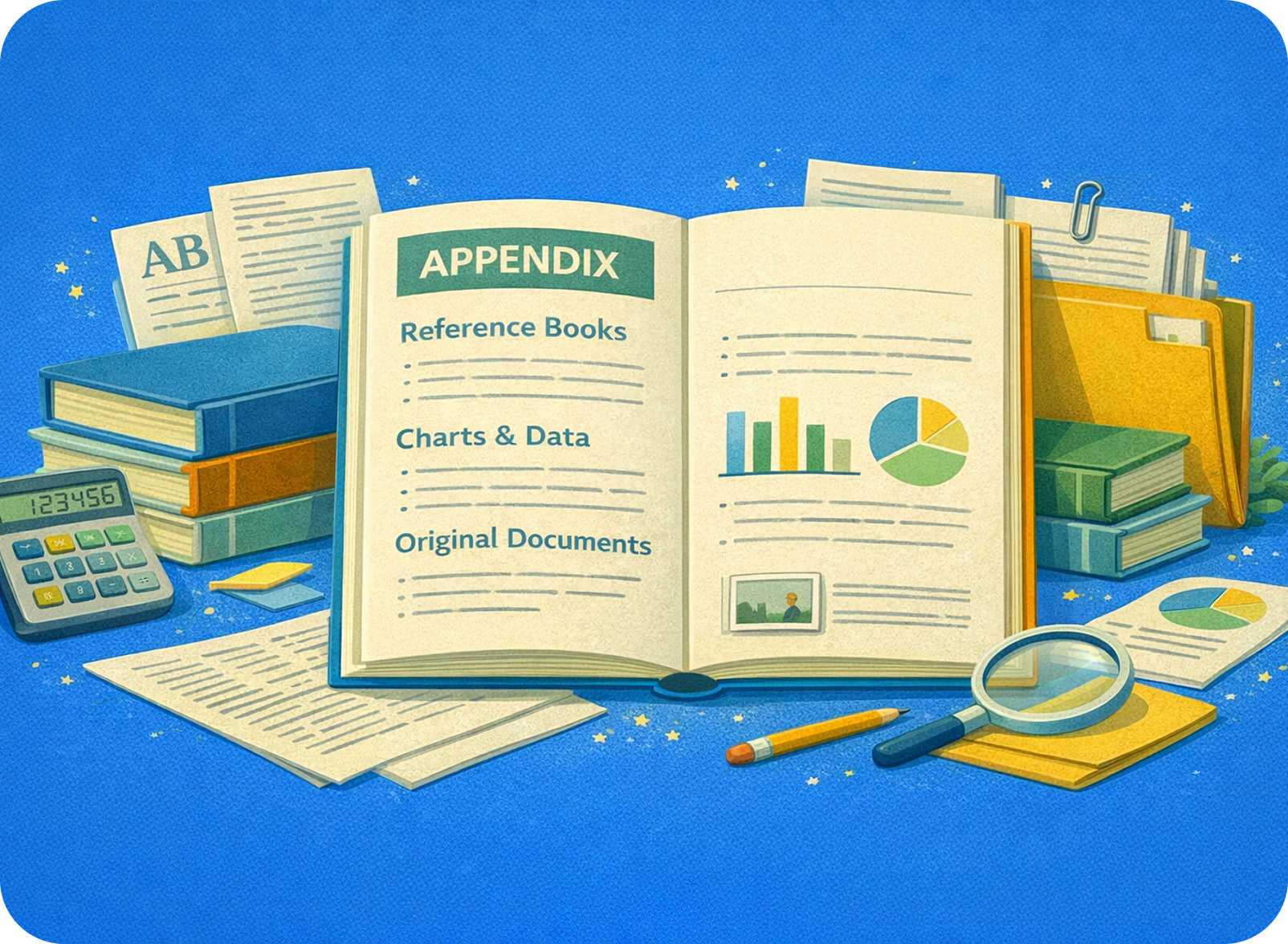 What is an Appendix Page in a Book?
