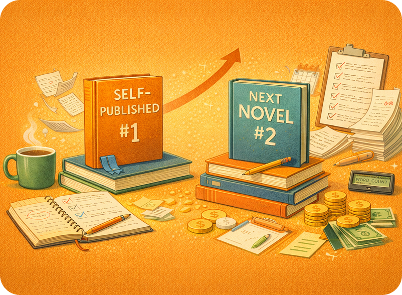 What Happens After Self-Publishing? Keeping Up Momentum to Write Novel #2